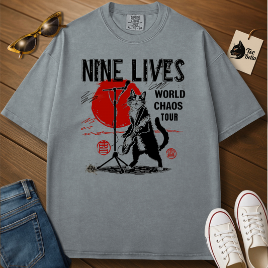 Nine Lives Tour Tee