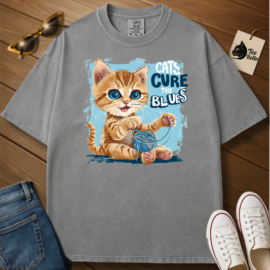 Cats Cure the Blues Tee