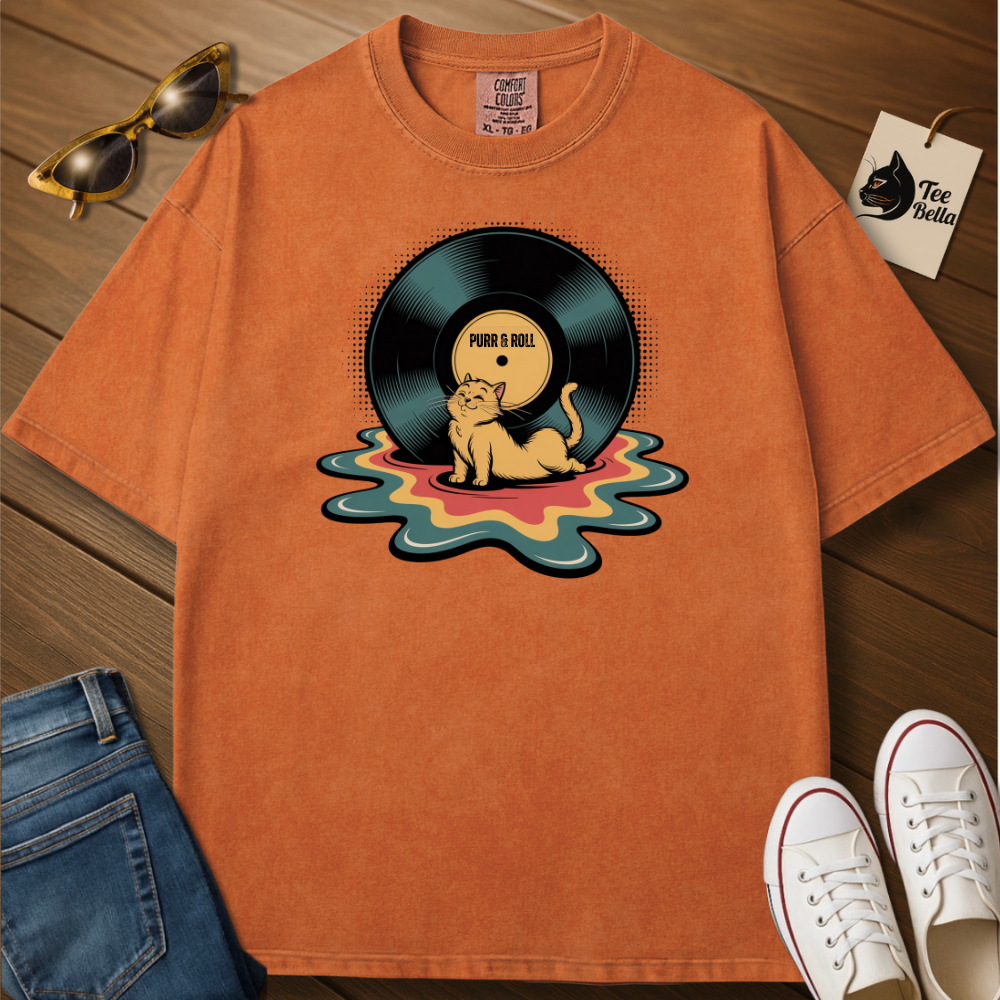 Purr & Roll Tee