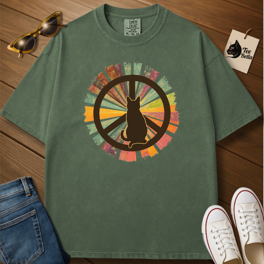 Peace, Love & Whiskers Tee