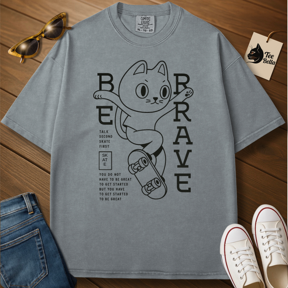 Be Brave Skater Tee