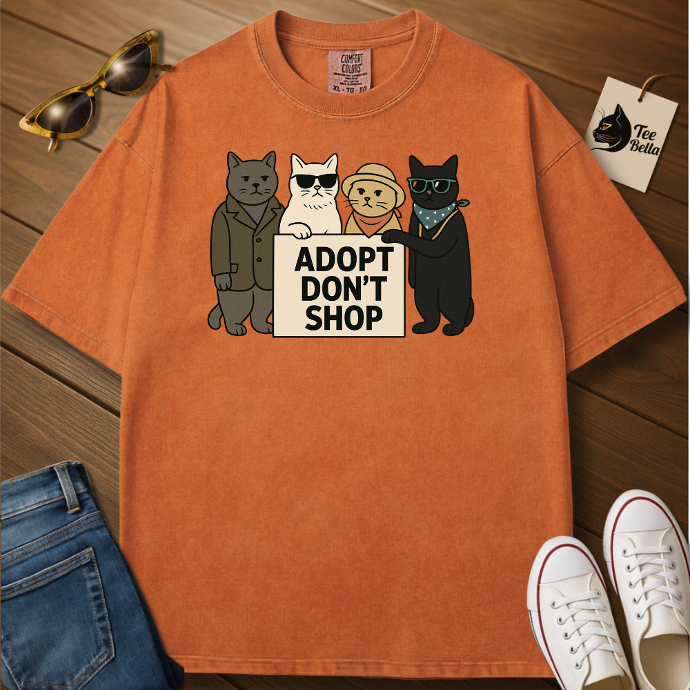 Adopt Don´t Shop Tee