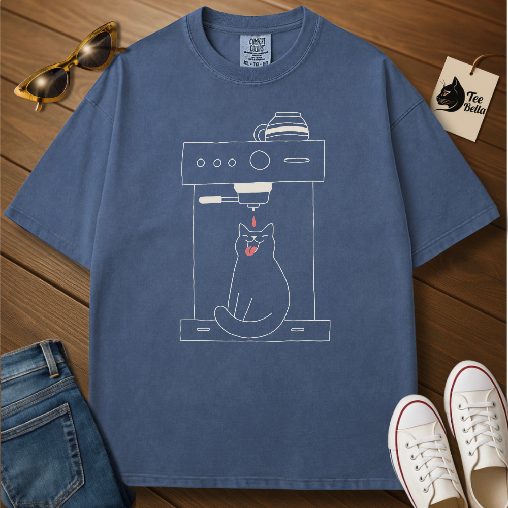 I Love Cats and Coffee Tee