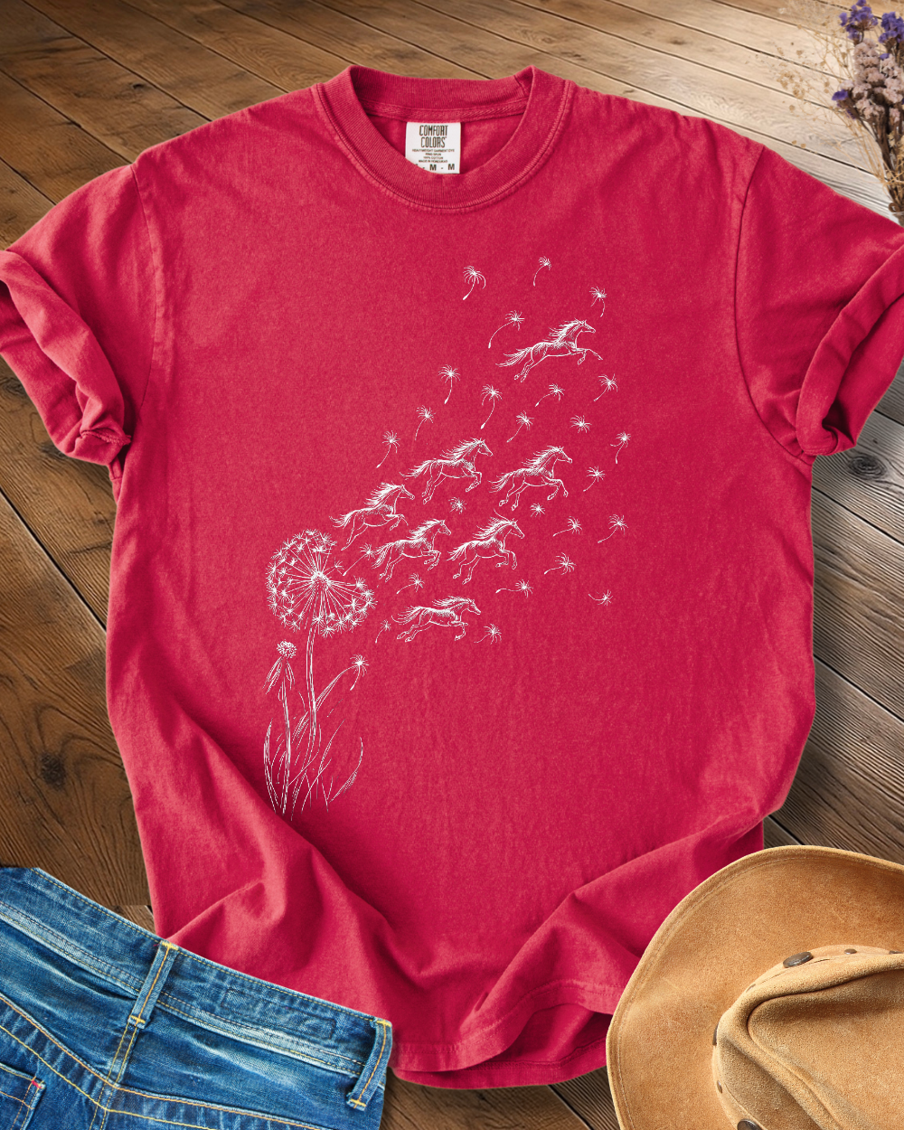 Dandelion Horses T-shirt