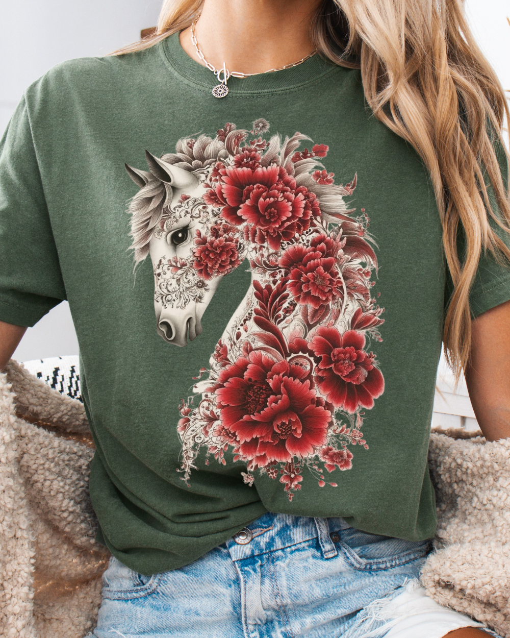 The Floral Mare Tee