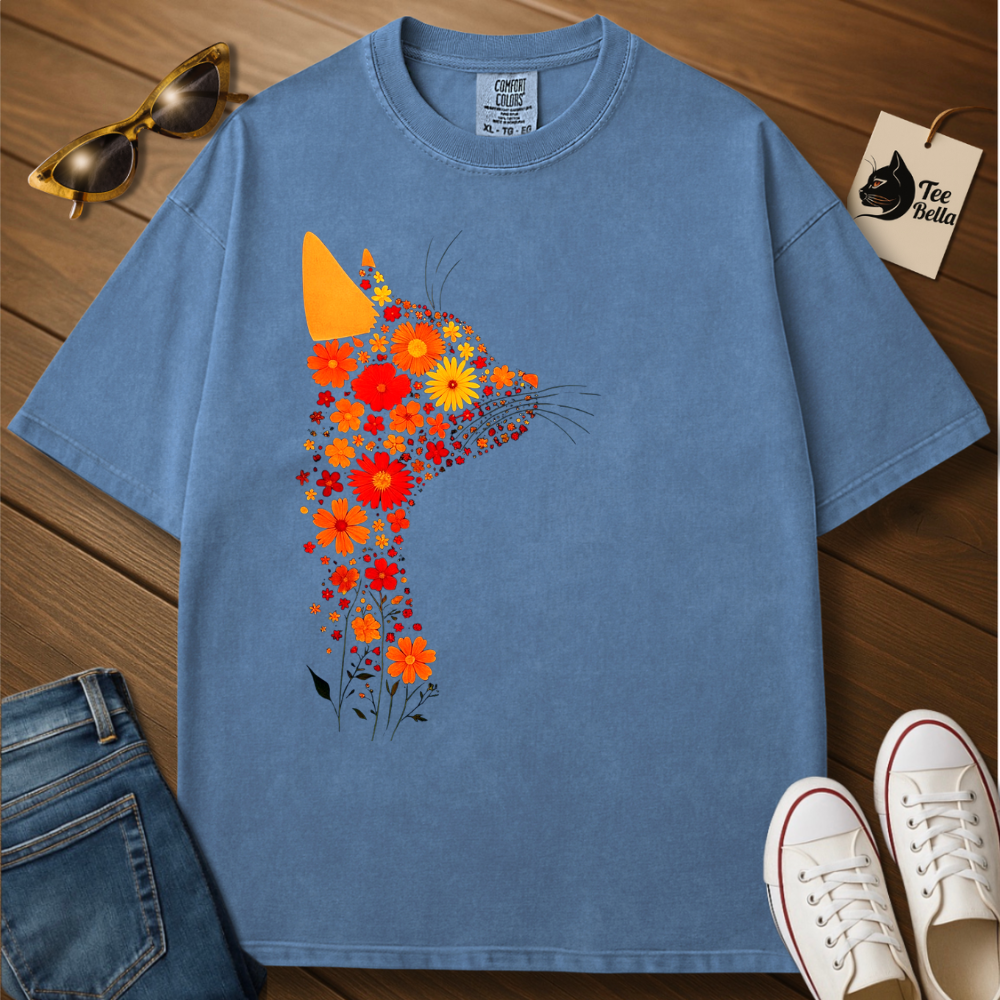 Whiskers in Bloom Tee