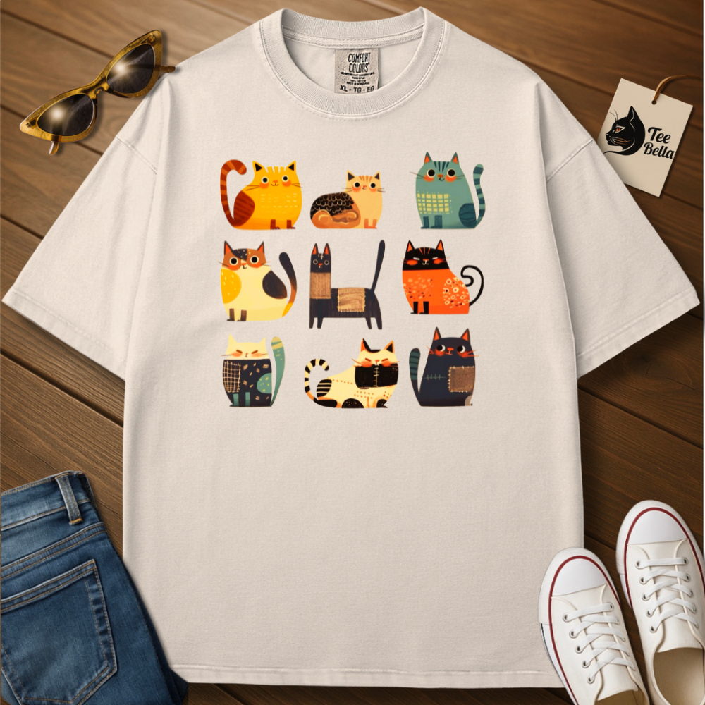 Feline Harmony Tee