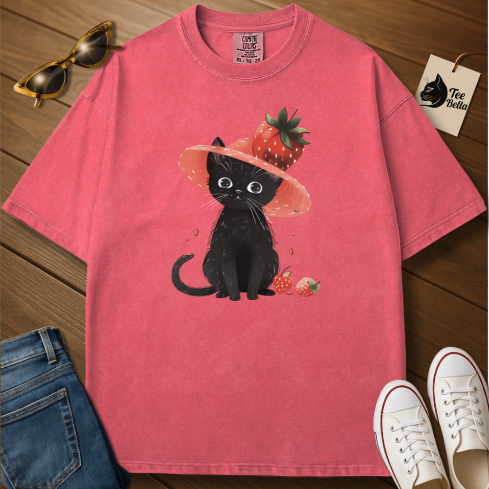 Strawberry Cat Tee