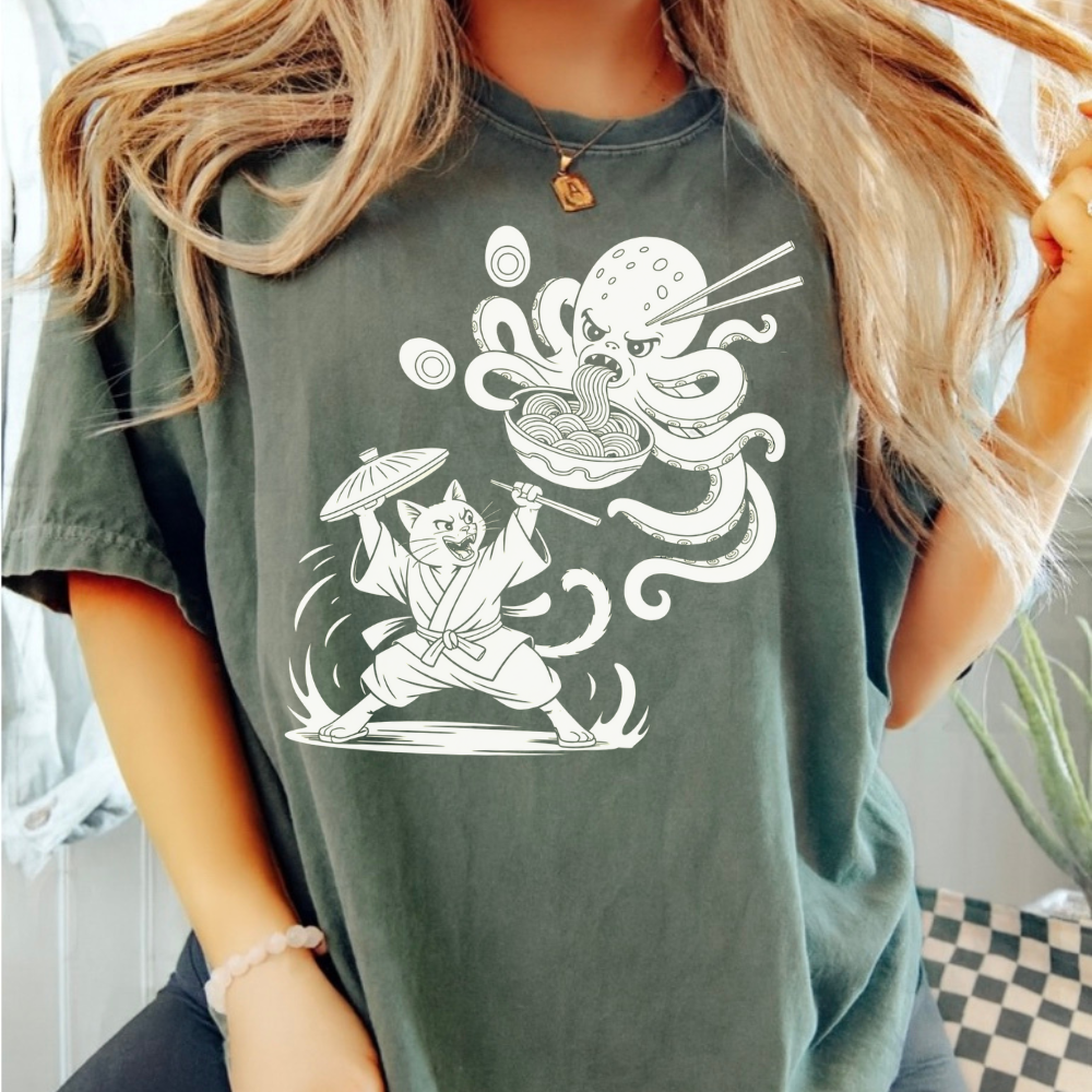 Neko vs Tako Tee