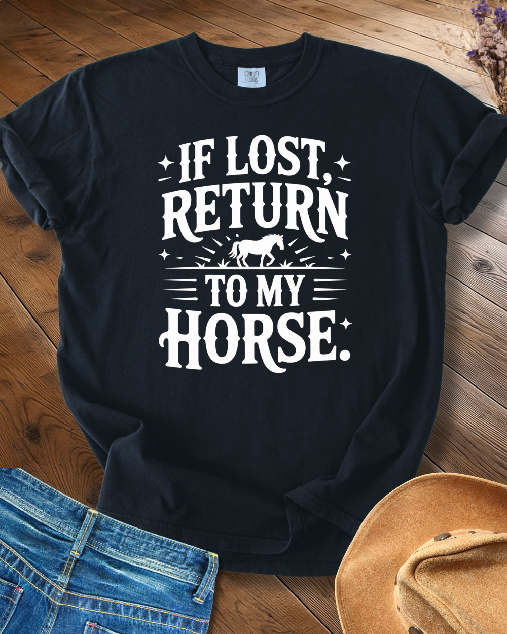 Return to My Horse T-shirt