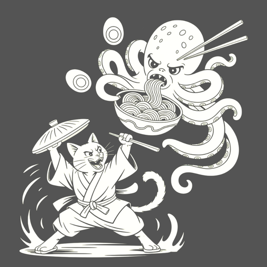 Neko vs Tako Tee