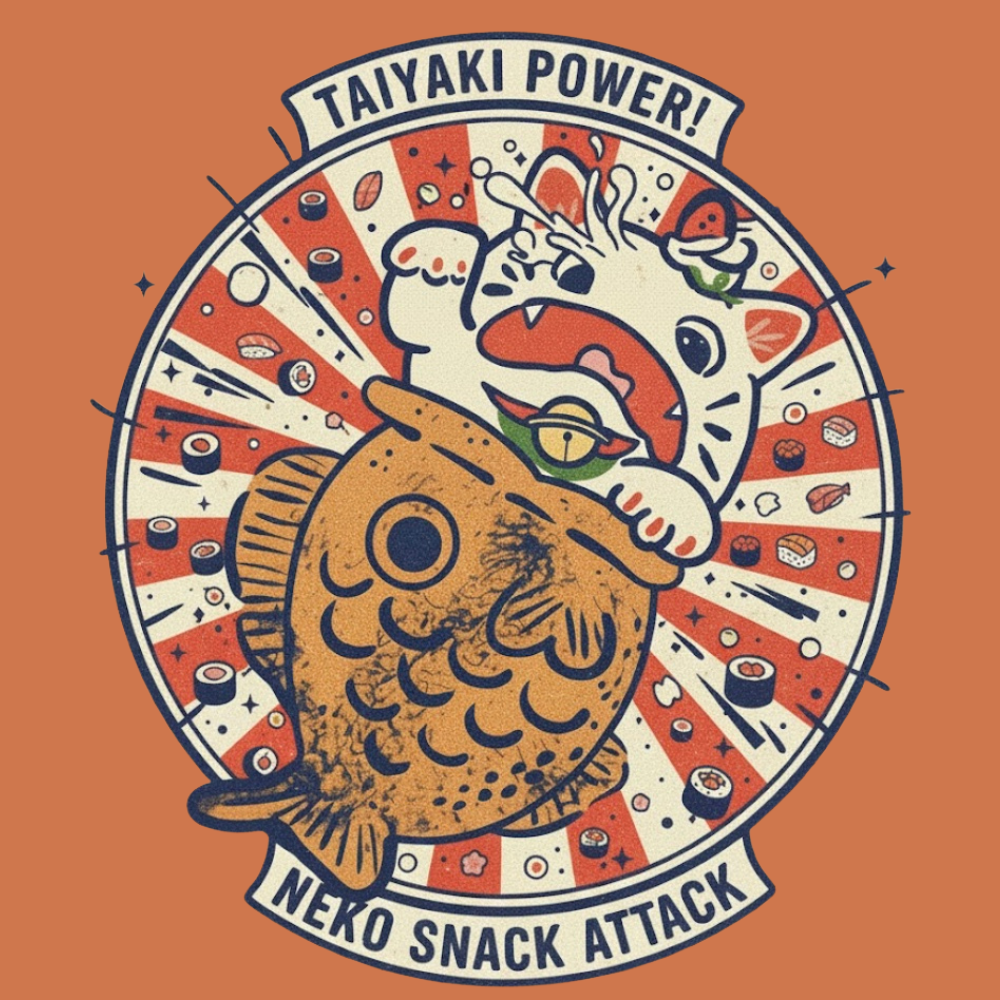 Neko Snack Attack Tee