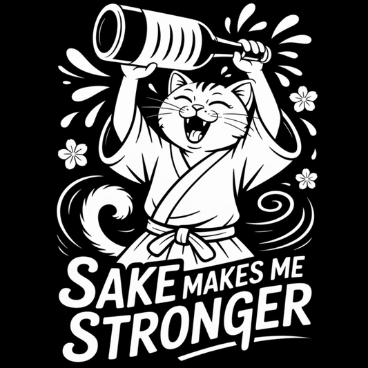 Sake Makes Me Stronger Tee