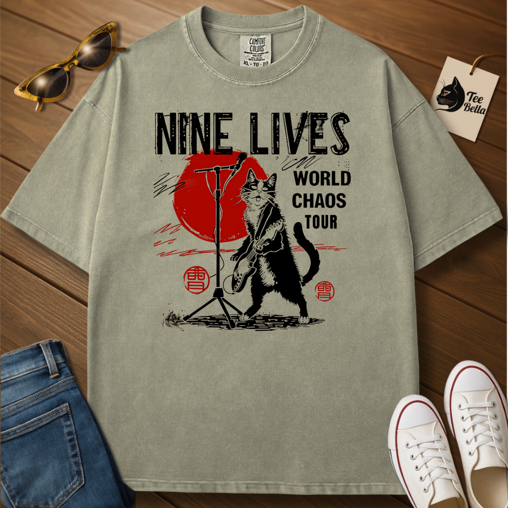 Nine Lives Tour Tee