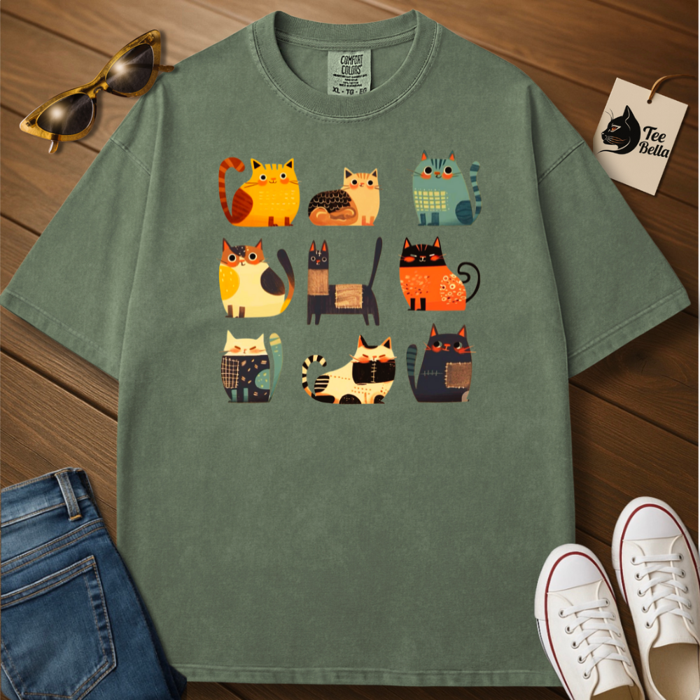 Feline Harmony Tee