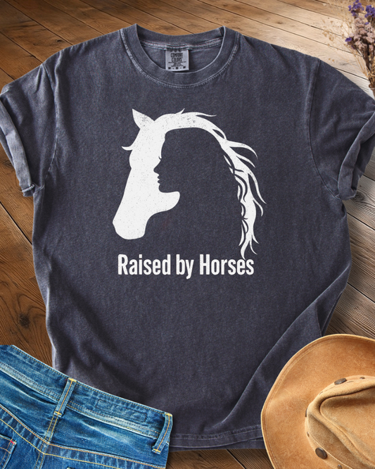 Raised by Horses T-shirt