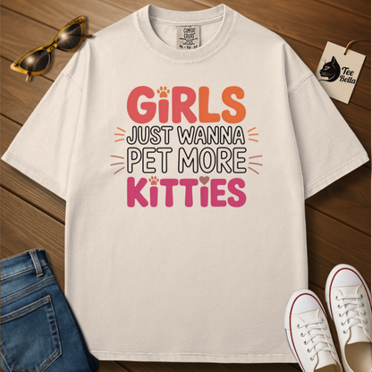 Girls Pet Kitties Tee