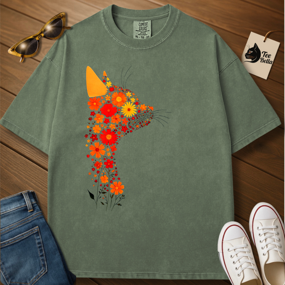Whiskers in Bloom Tee