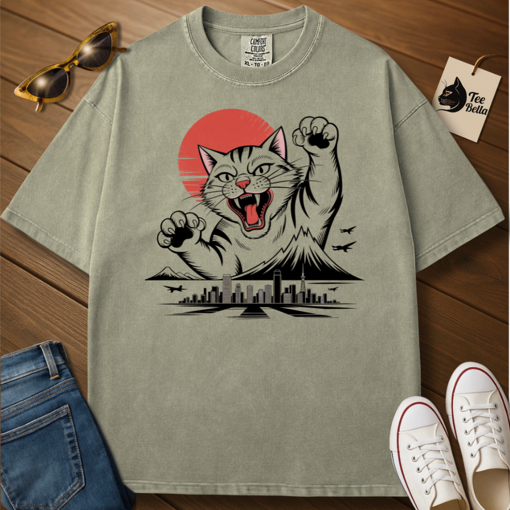 Kyattozilla Rising Tee