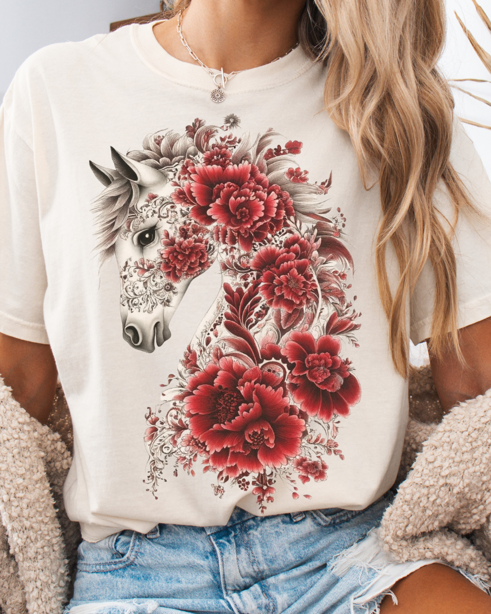 The Floral Mare Tee