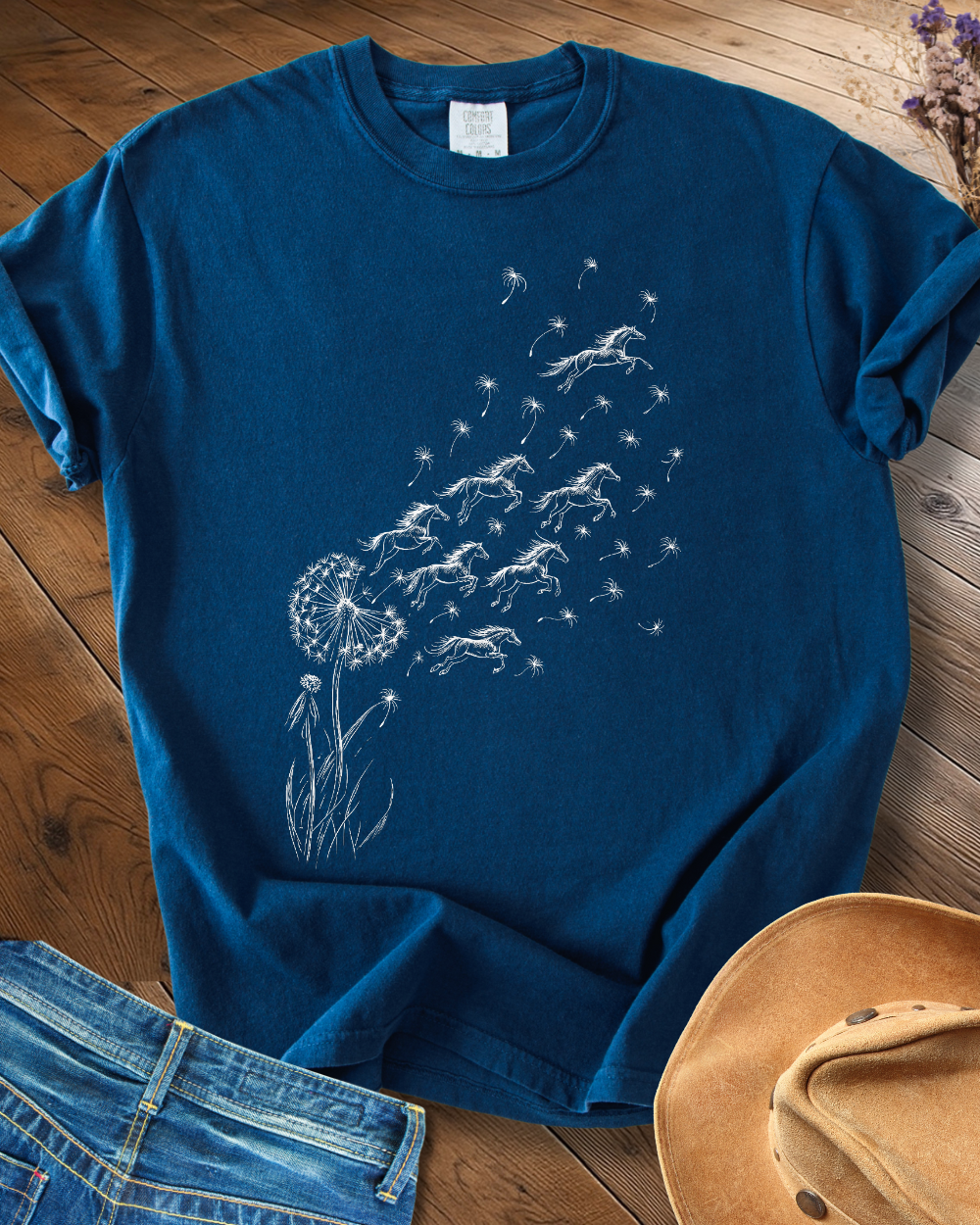 Dandelion Horses T-shirt