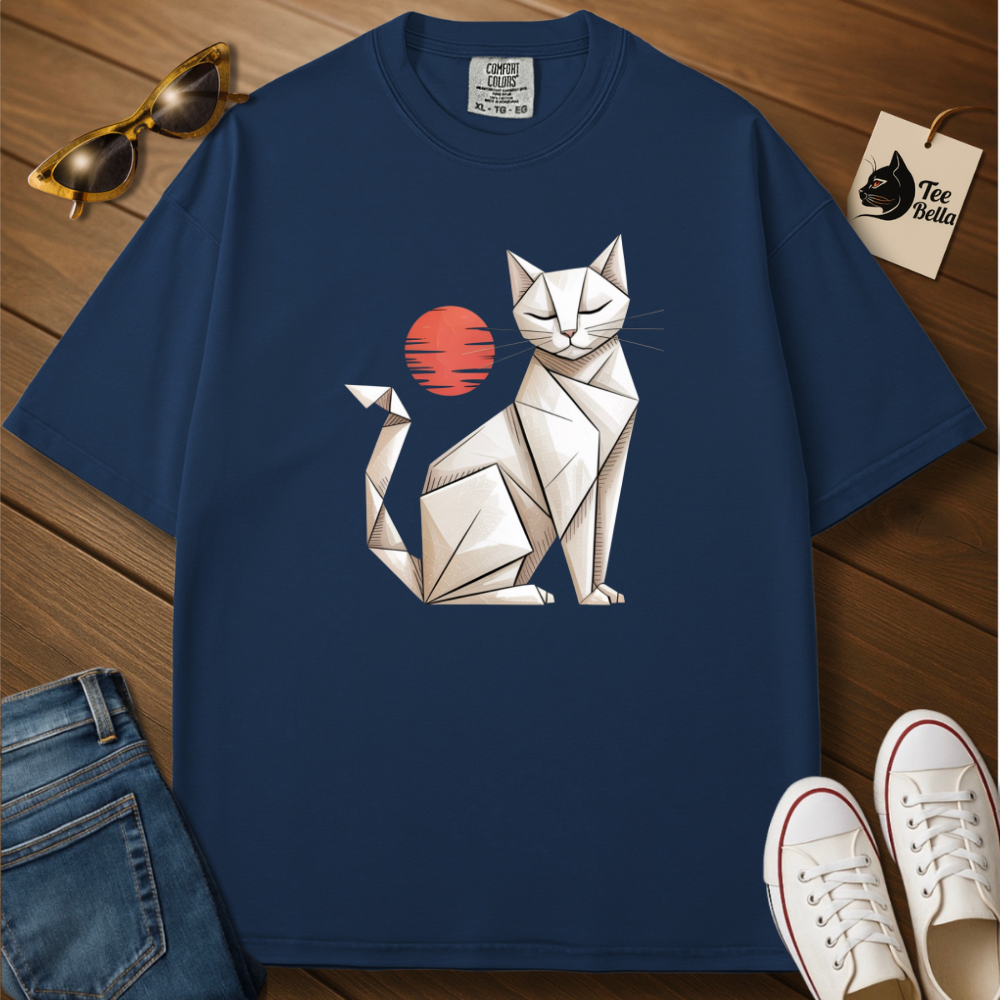 Origami Cat Tee