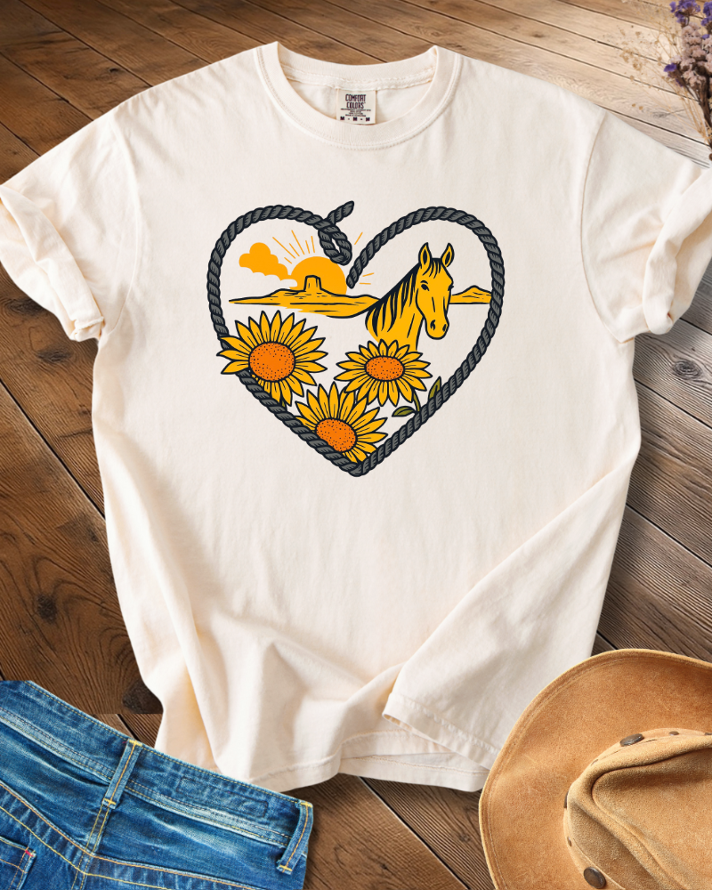 Sun-Kissed Mustang T-shirt