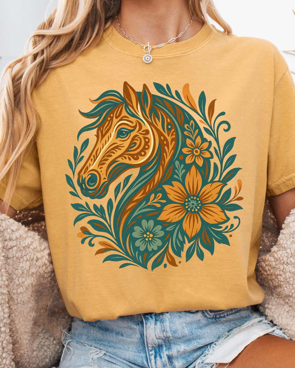 Golden Prairie Mare Tee