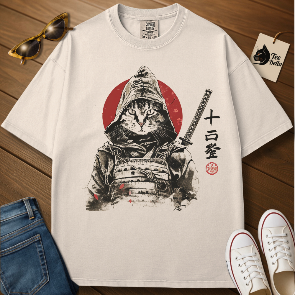 Cat Samurai Tee