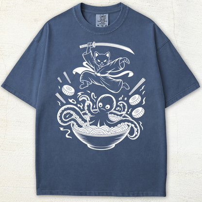 Neko vs Tako: Ramen Wars Tee