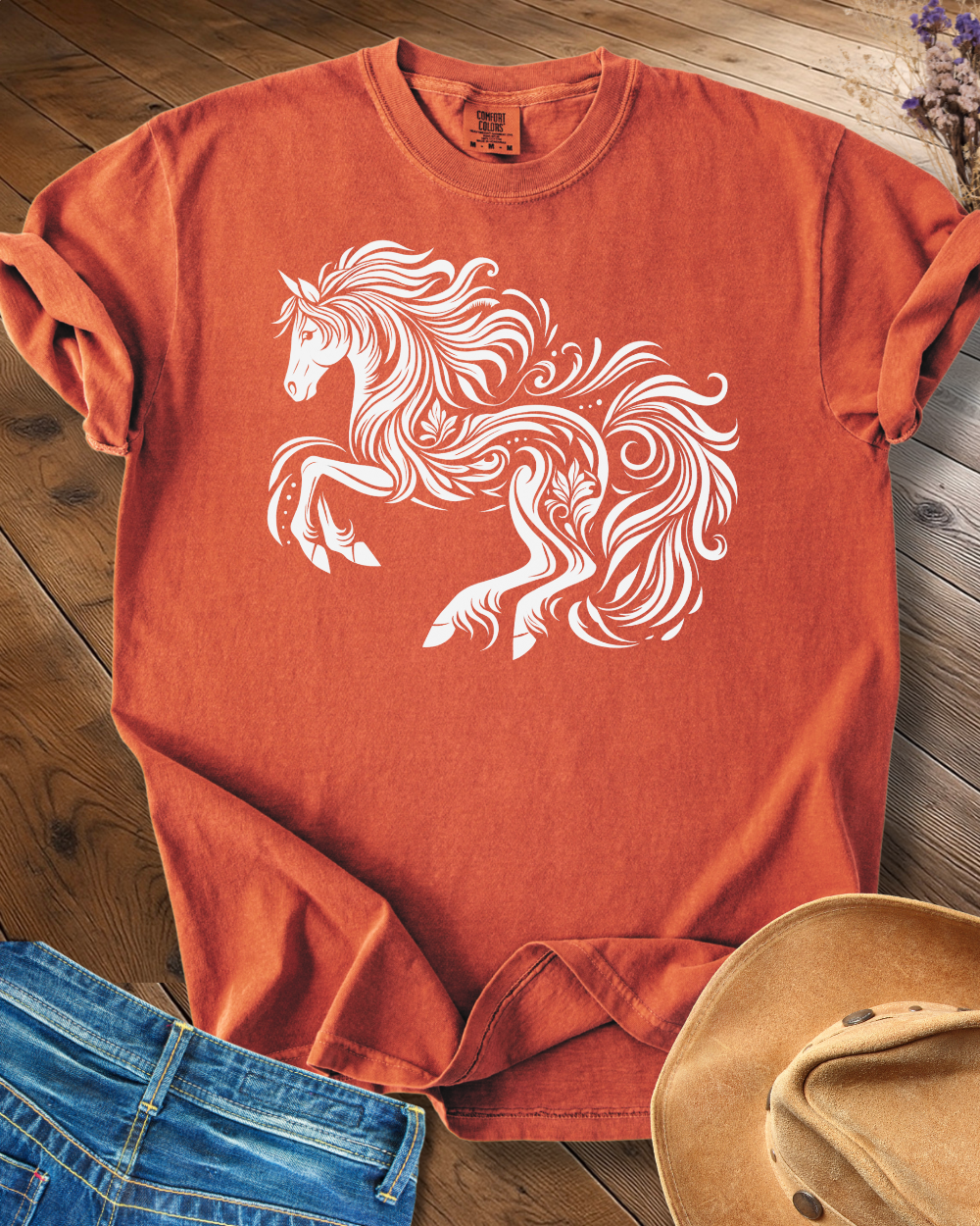 Mandala Horse T-shirt