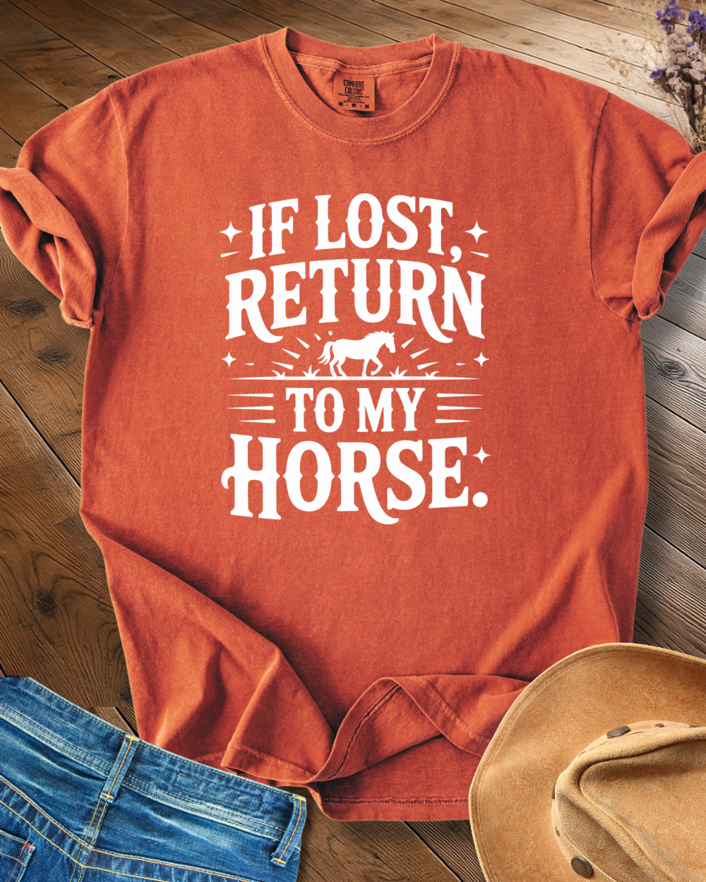 Return to My Horse T-shirt