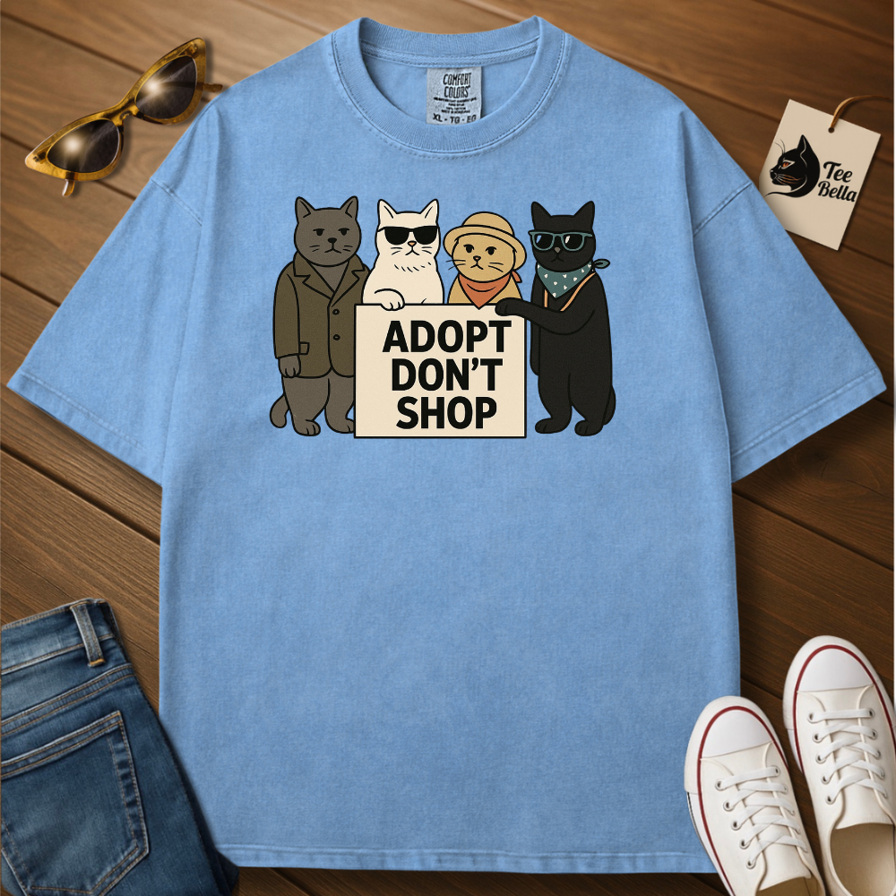 Adopt Don´t Shop Tee