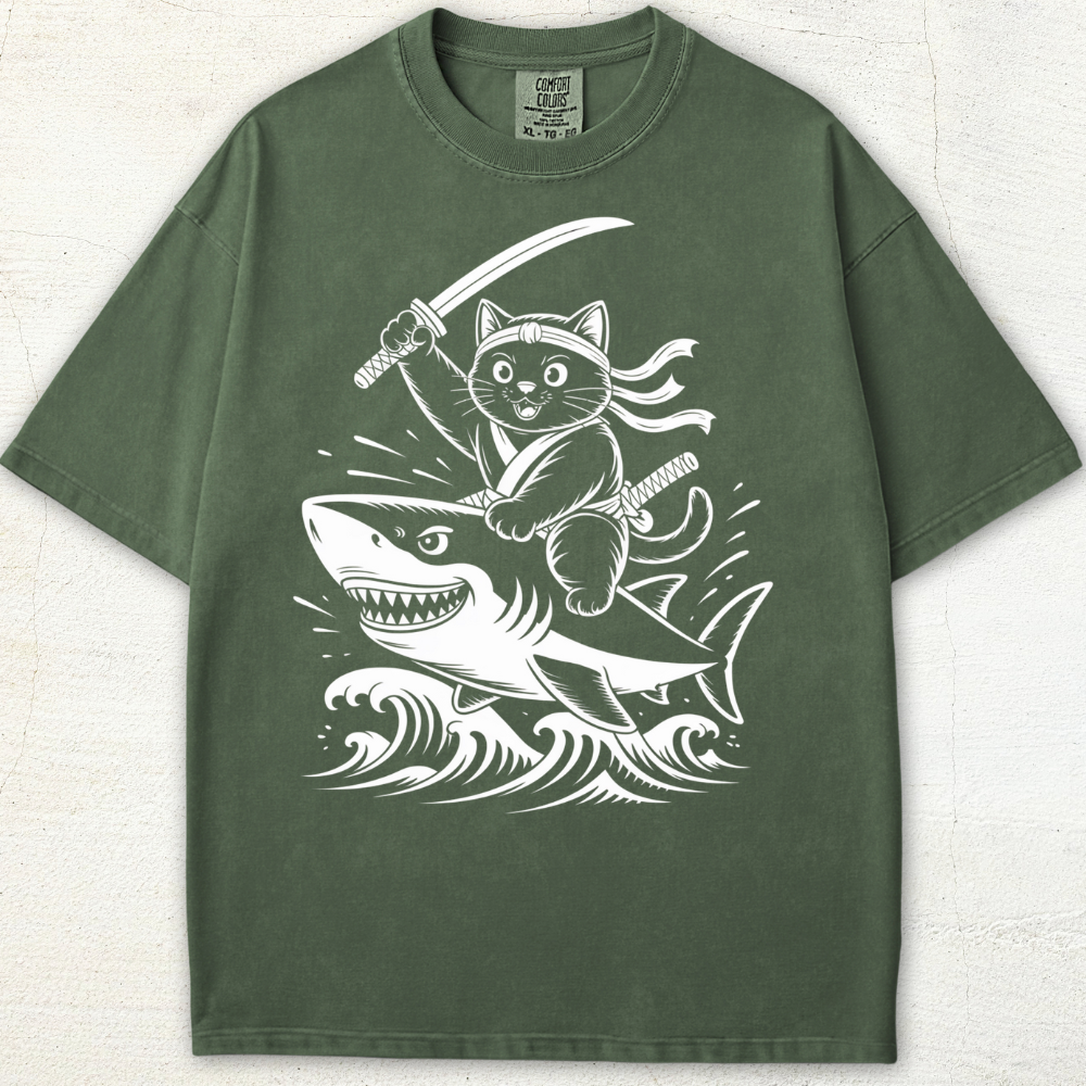 Neko Shark Strike Tee