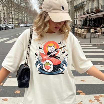 The Great Sushi Slash Tee