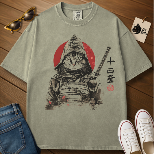 Cat Samurai Tee