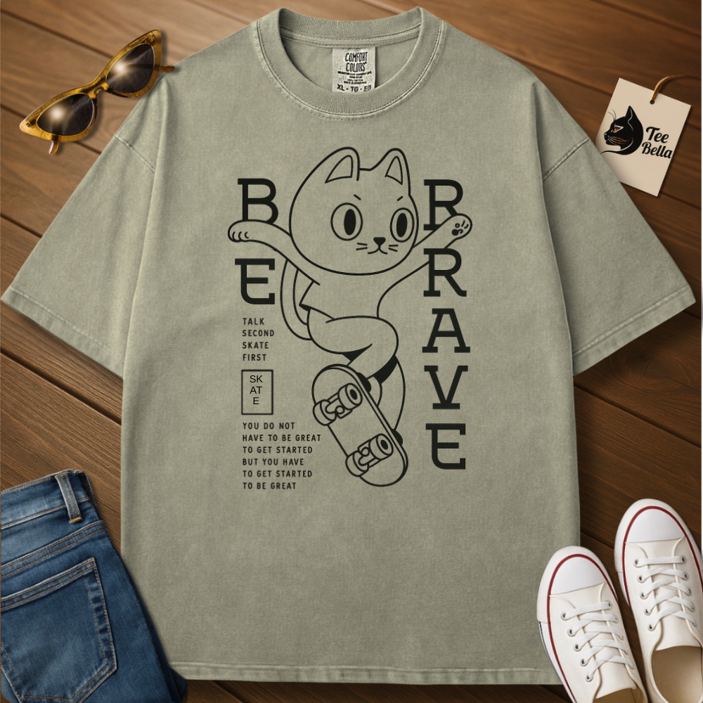 Be Brave Skater Tee