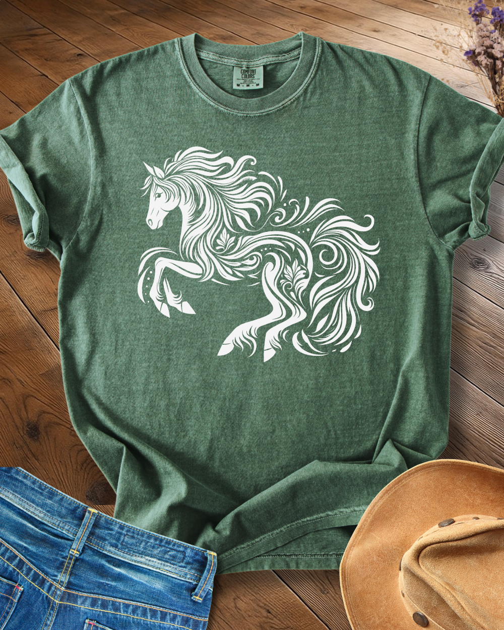 Mandala Horse T-shirt