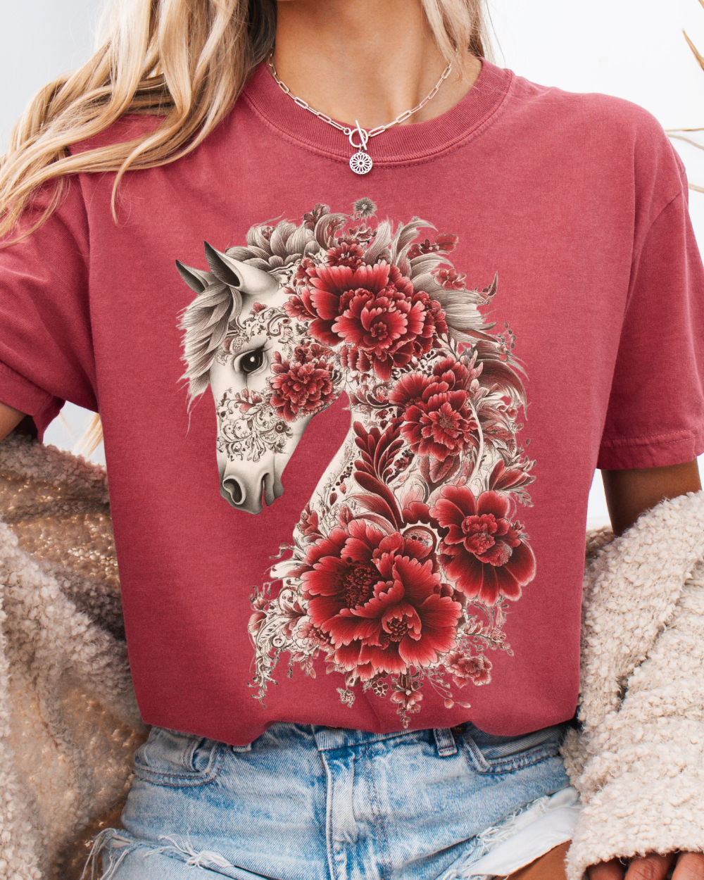 The Floral Mare Tee
