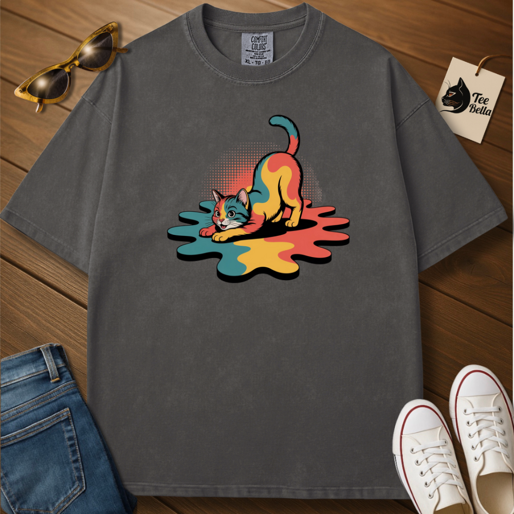 Cat in Colors Tee