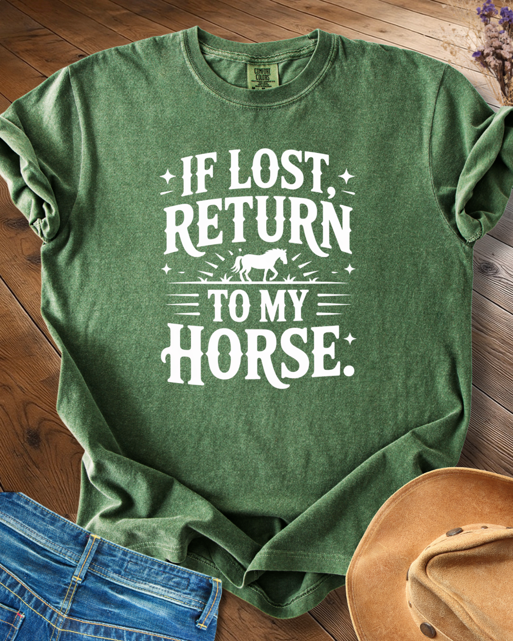 Return to My Horse T-shirt