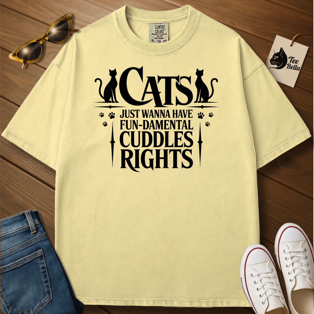 FunDamental Cats Rights Tee