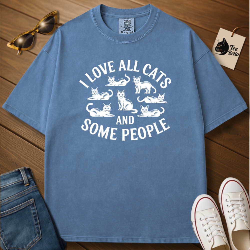 I Love All Cats Tee