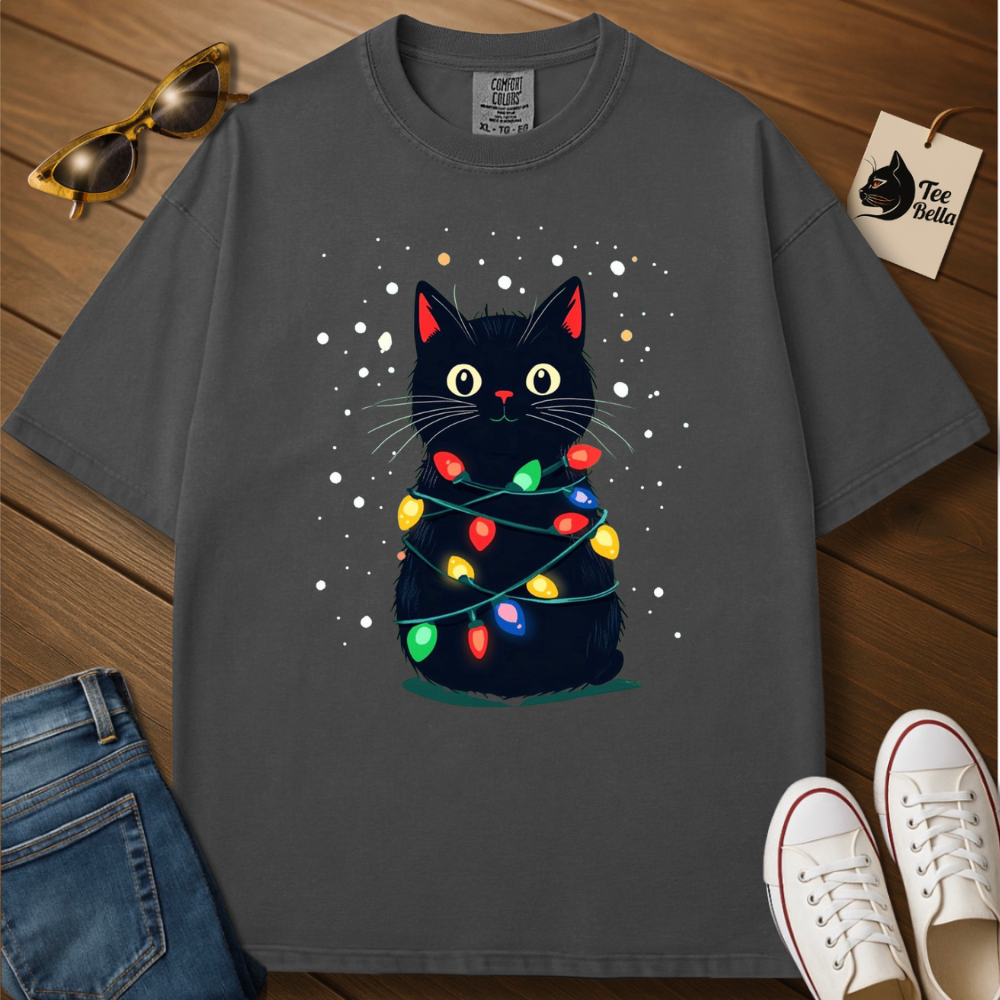 Cat on Lights Tee