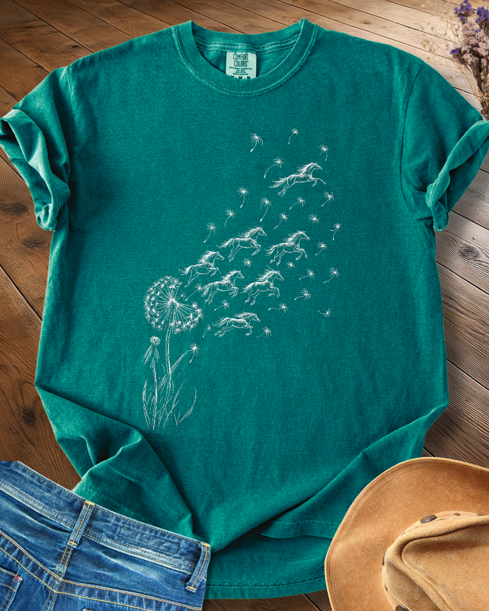 Dandelion Horses T-shirt