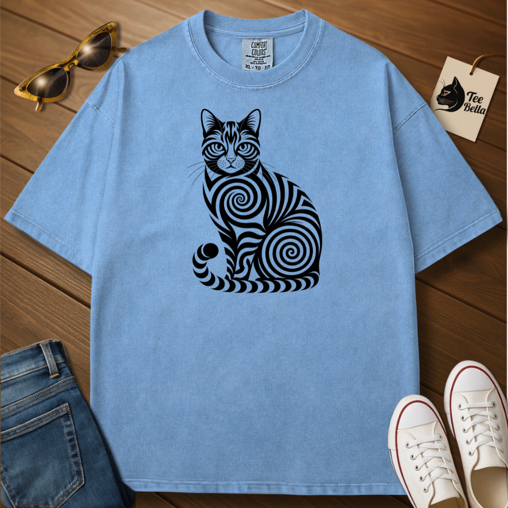 Illusion Cat Tee