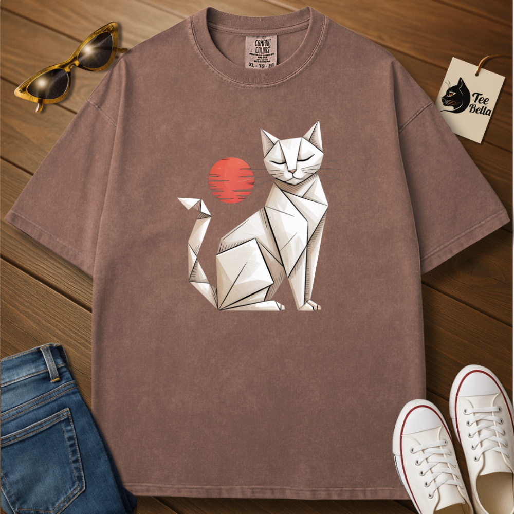 Origami Cat Tee