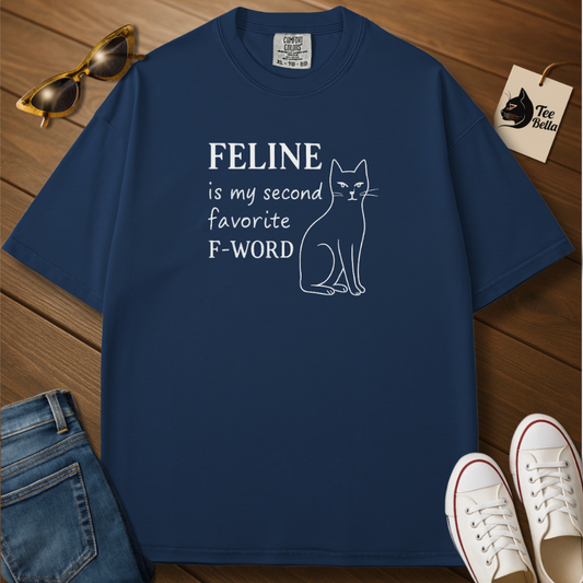 Feline My Favorite Word Tee