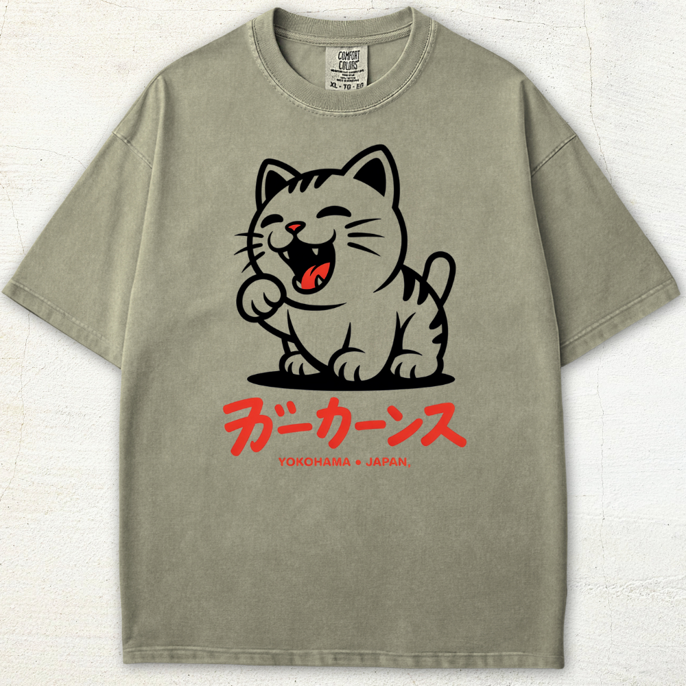 Laughing Neko Club Tee