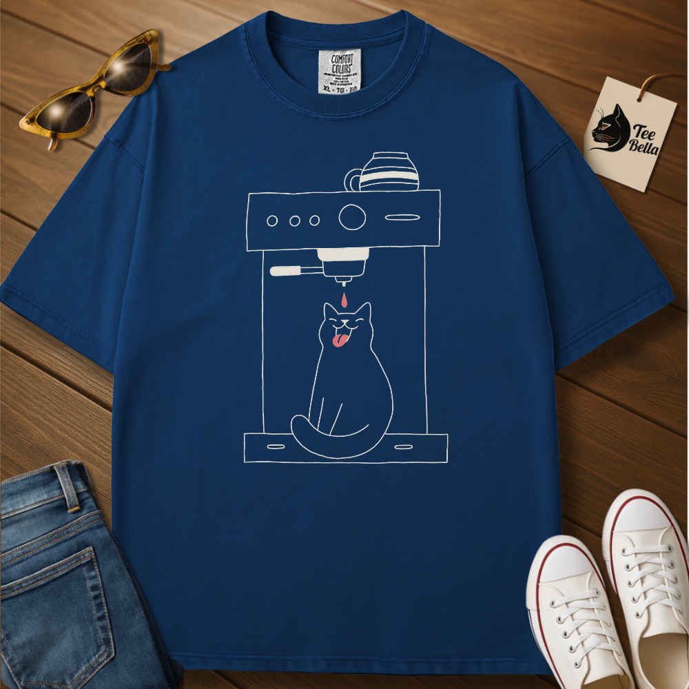 I Love Cats and Coffee Tee